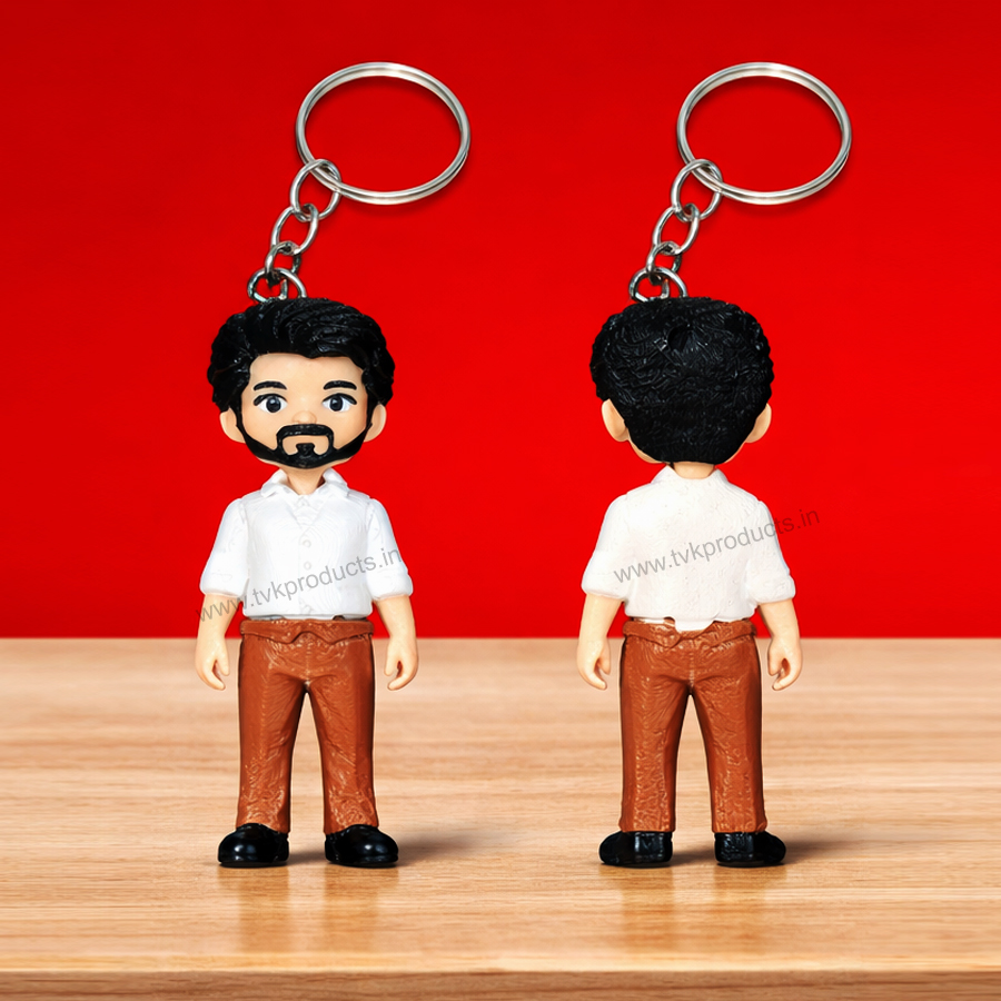 Thalapathy Style Keychain