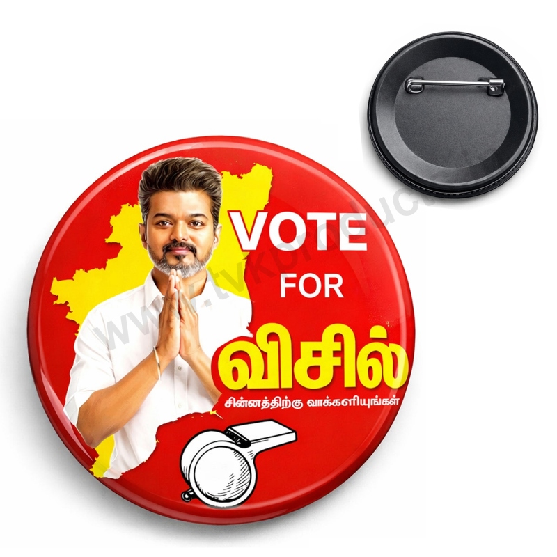 Vote for Whistle (Pin Badges)