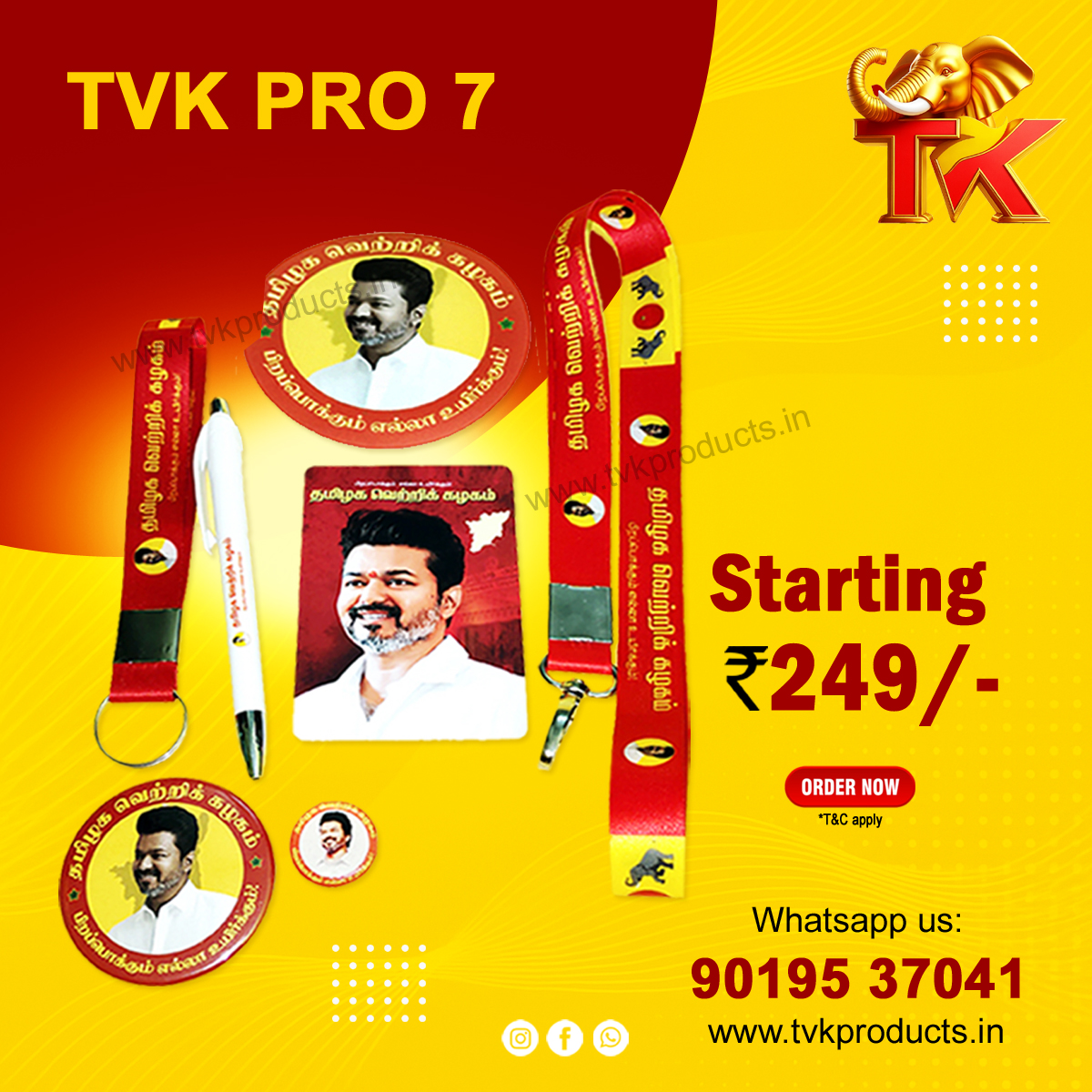 TVK PRODUCTS promo